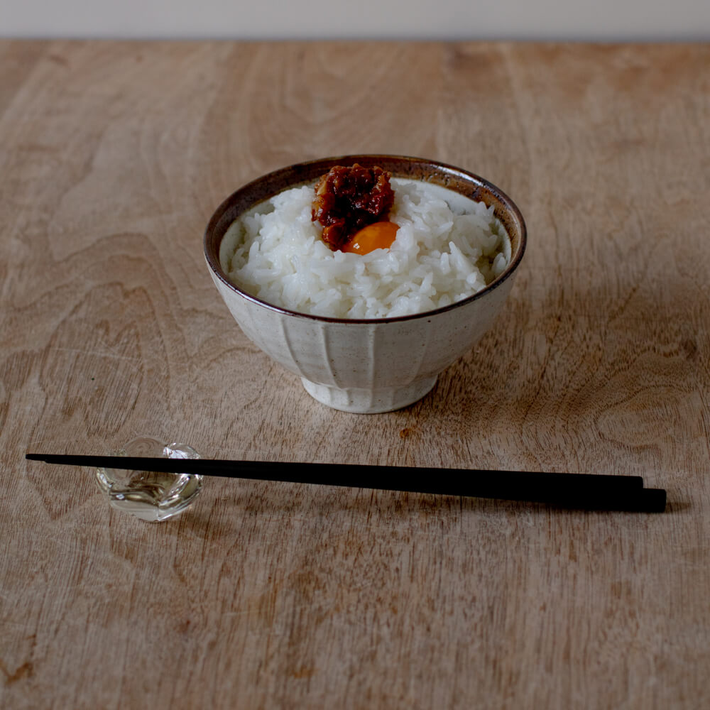 うのふ 縞一珍飯碗