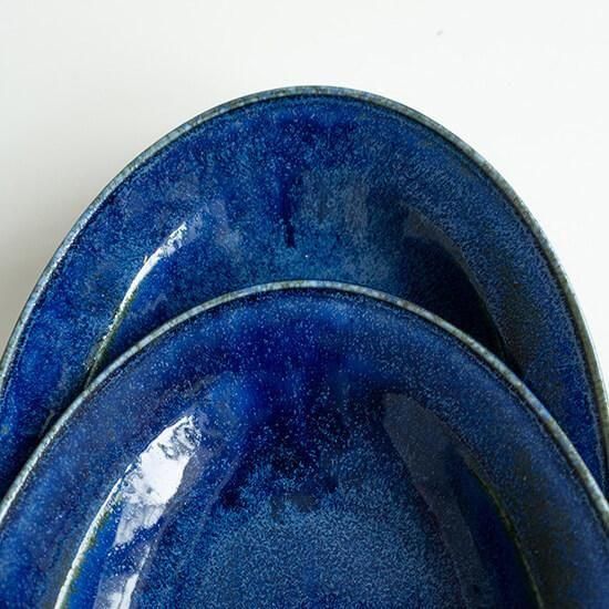 【WEB限定】楕円カレー皿 ネプチューン -器市-