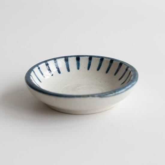 【WEB限定】リム十草小皿 BL -器市-