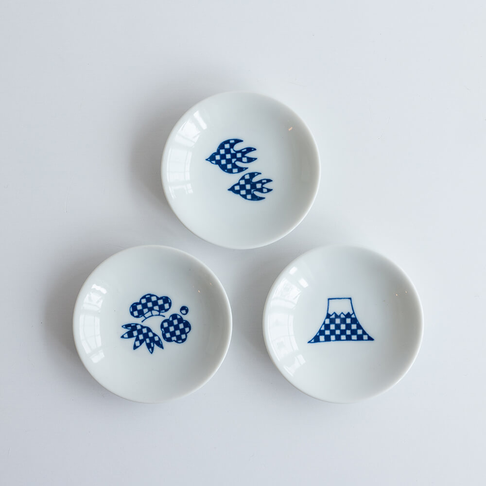市松小皿