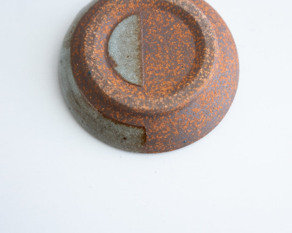 塗分小皿 グレー