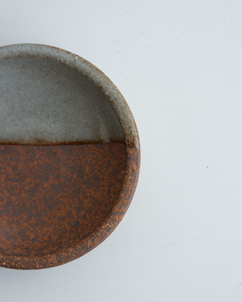 塗分小皿 グレー