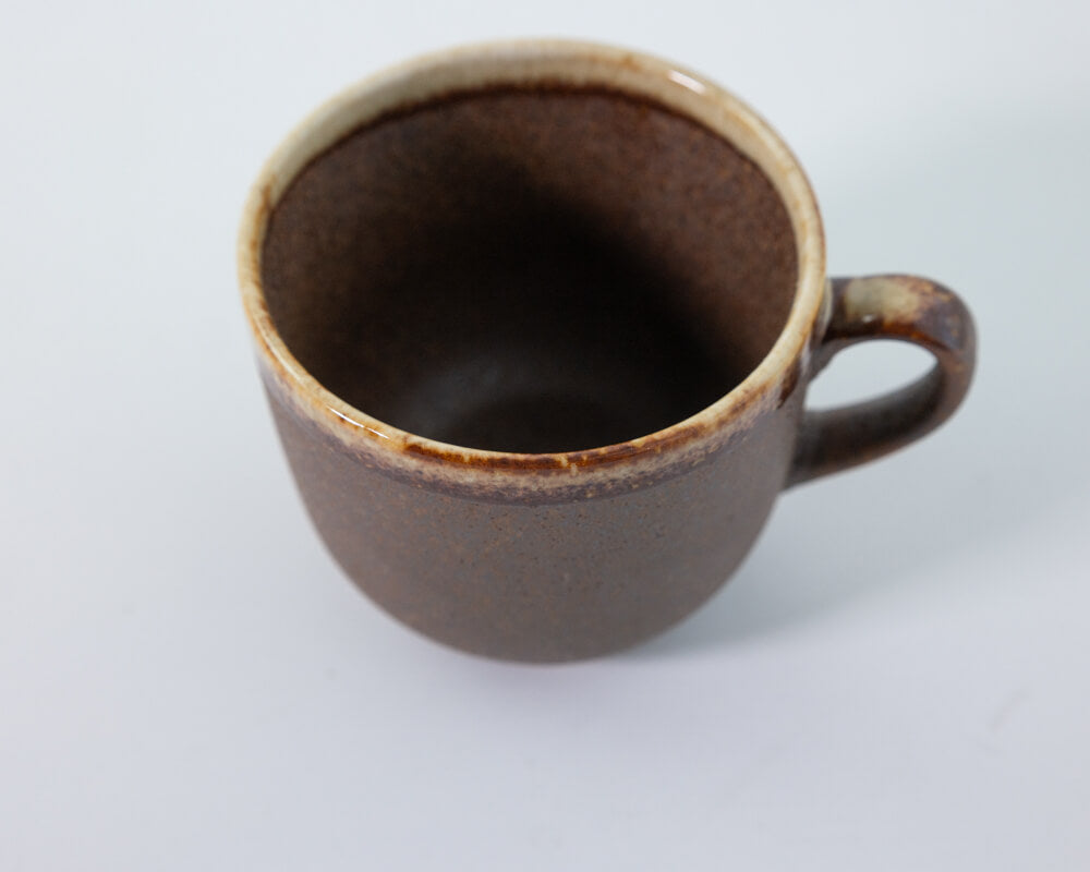 伊賀塗分 淵さびコーヒーカップ