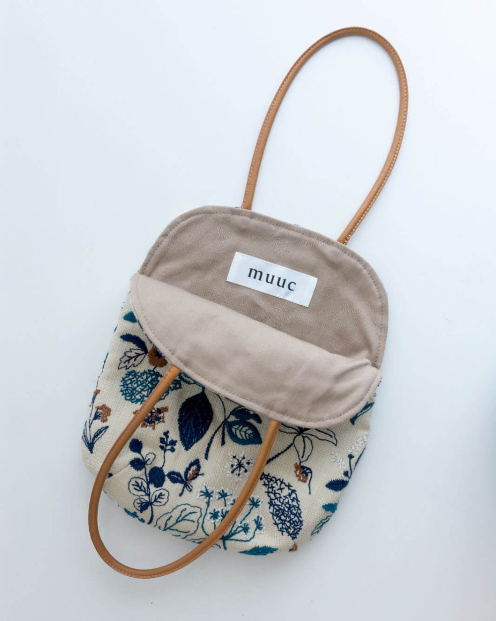 筆記帳刺繍 miniバッグ
