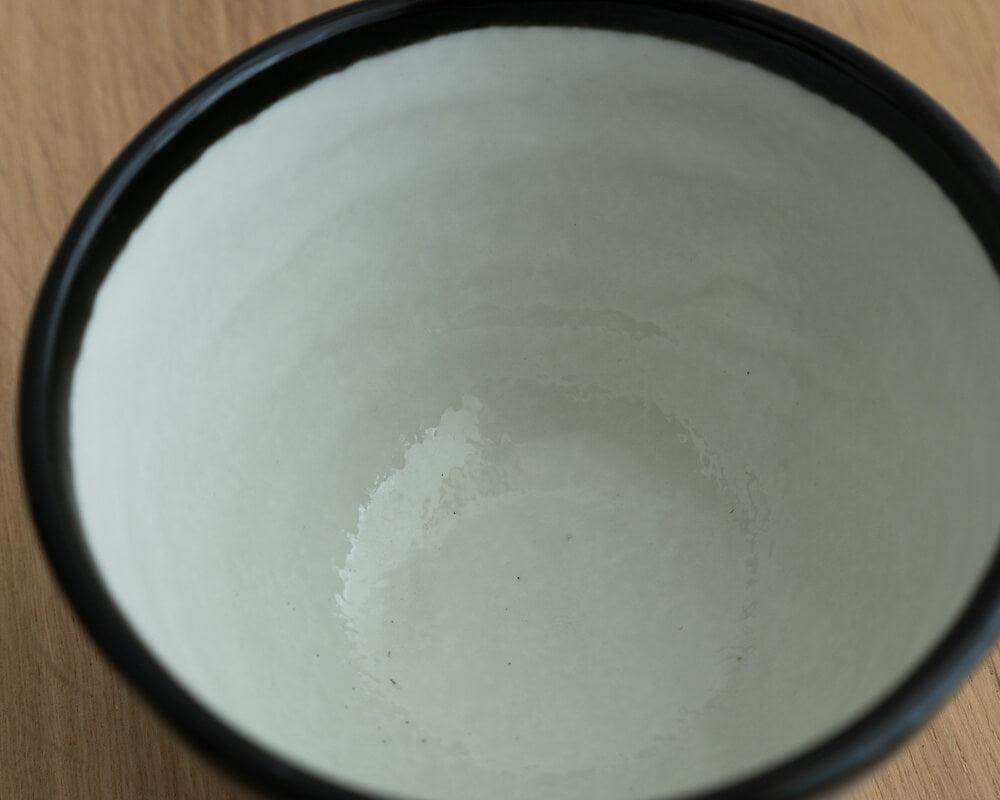 水彩 青 手捻り姫丼