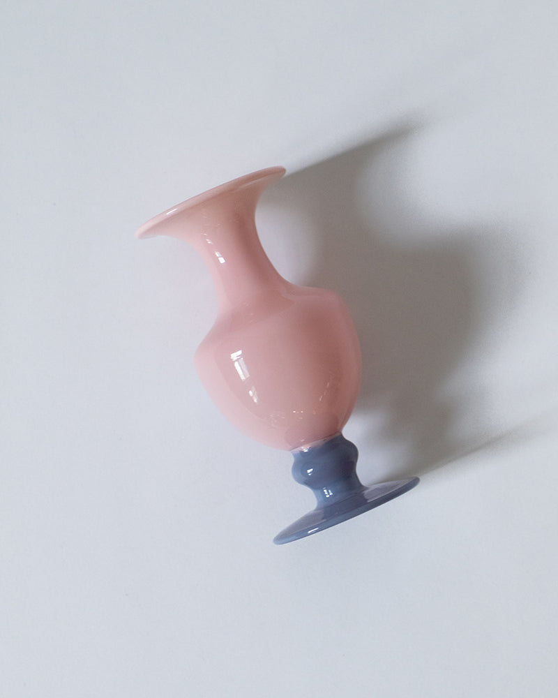 MINI VASE -TWO TONE-【Pink×Blue】