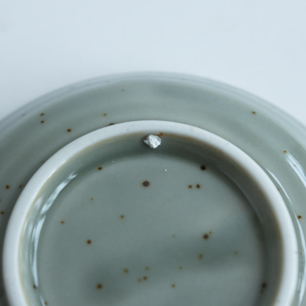 染付3.3豆皿 梅吉祥