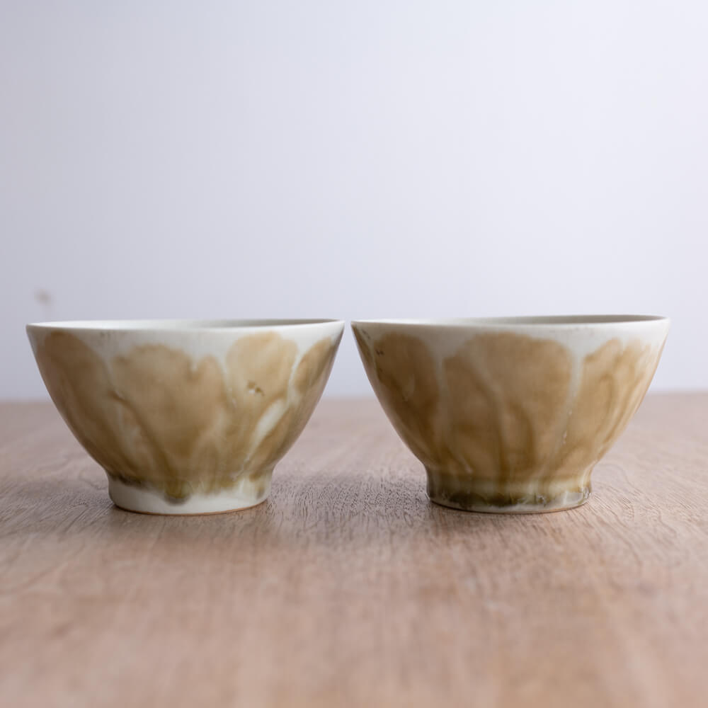 にじみ茶碗 BE