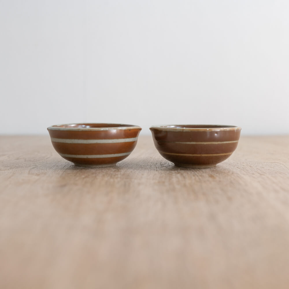 茶ライン すり鉢小鉢 (小)