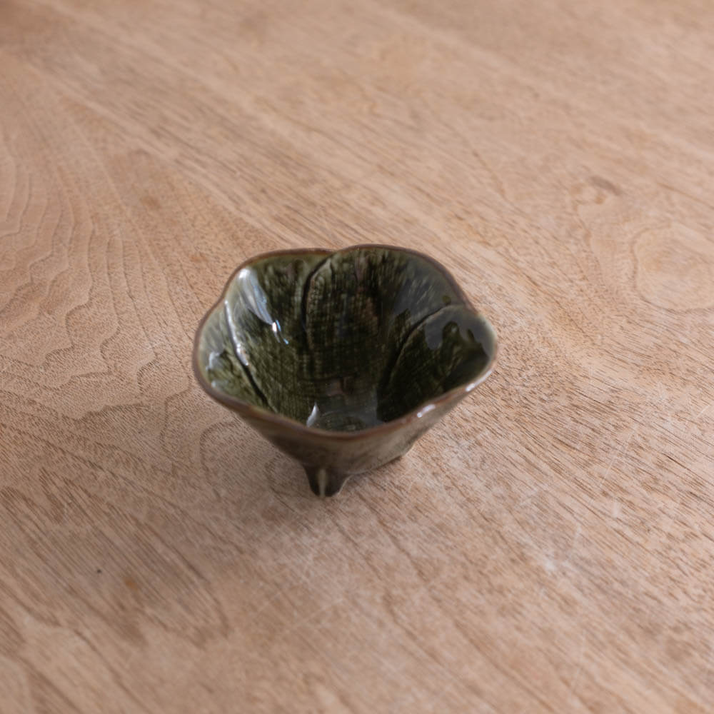 花型三ツ足珍味 オリベ