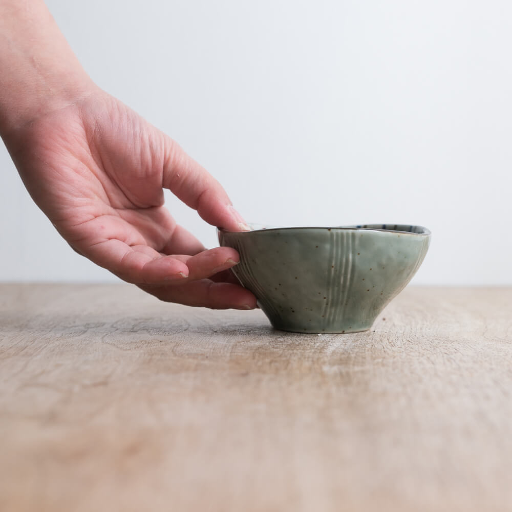 益子十草 三角たたき小鉢