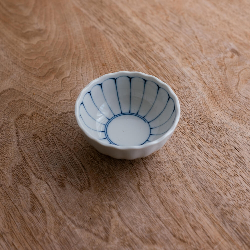 菊線菊割3寸鉢