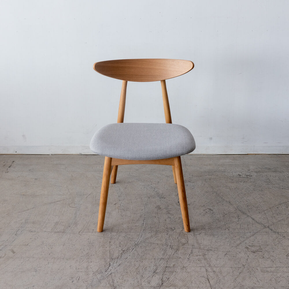 【現品SALE】国産材ダイニング5点セット moricara ミズメザクラハギテーブル 160cm+レヴィチェア OAK グレイミスト