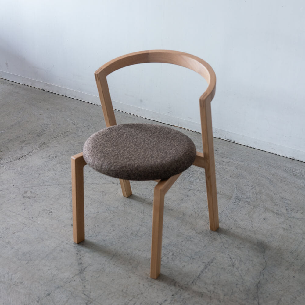 TP Chair 04 北海道産タモ材 / ウレタン塗装 / ベルハント T-9072 / SH430
