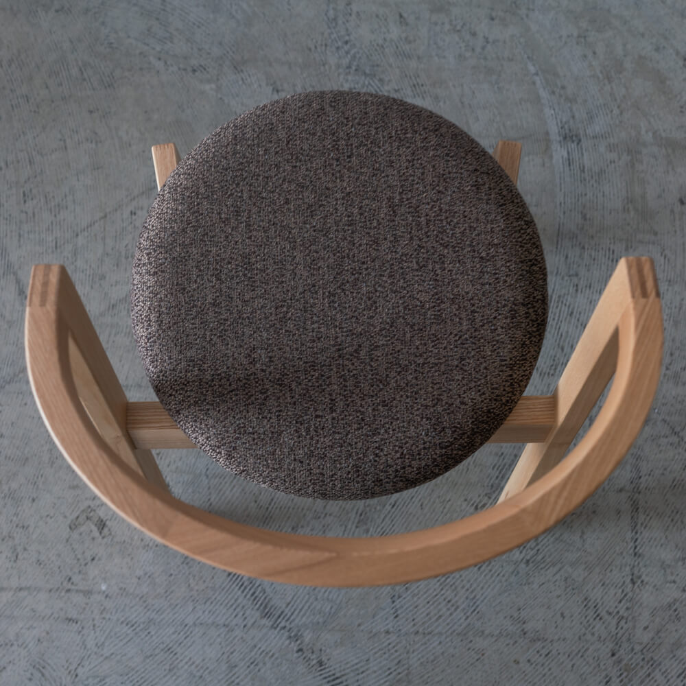 TP Chair 04 北海道産タモ材 / ウレタン塗装 / ベルハント T-9072 / SH430
