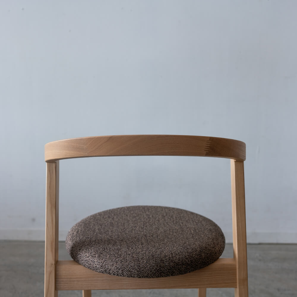 TP Chair 04 北海道産タモ材 / ウレタン塗装 / ベルハント T-9072 / SH430