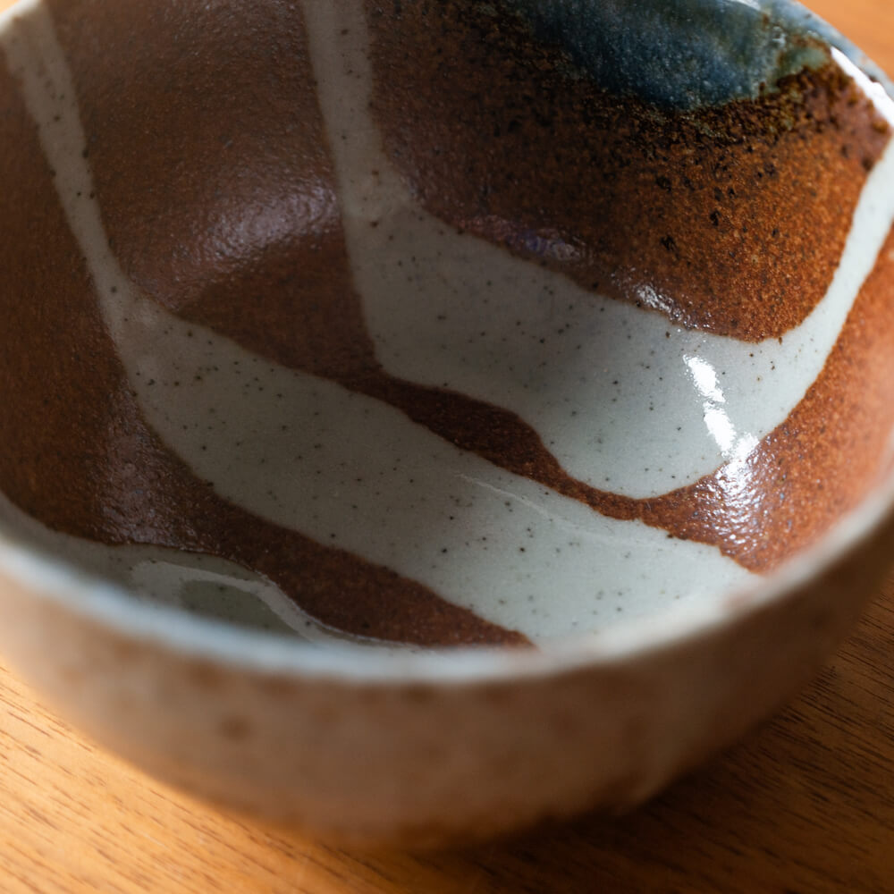 赤茶水晶 碗 小
