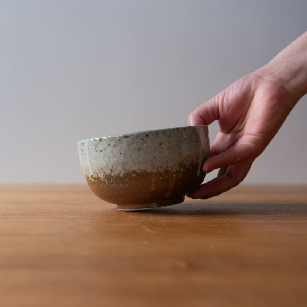 赤茶水晶 碗 小