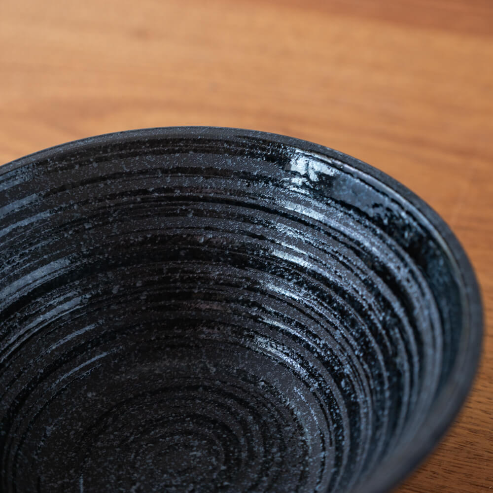 TSUMUJI 黒 水輪4.5多用鉢