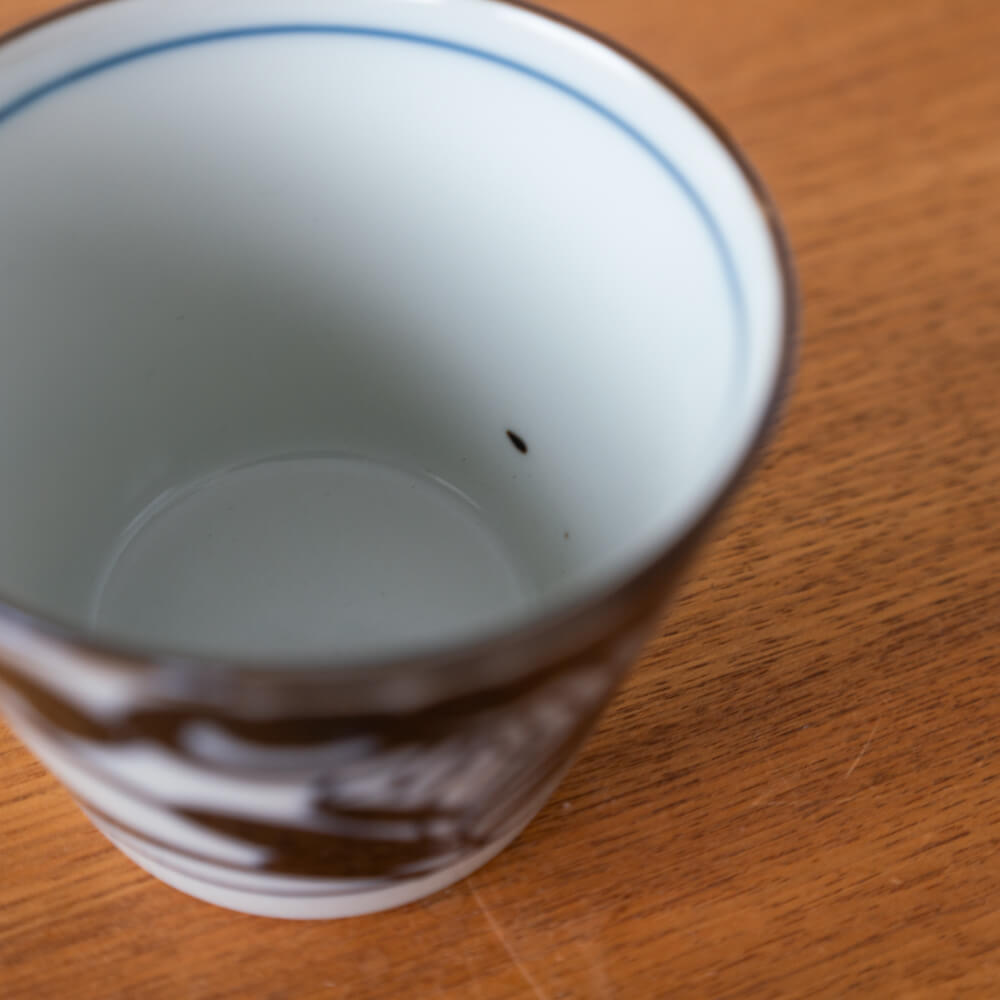 三峰ソバ千代久 花紋様