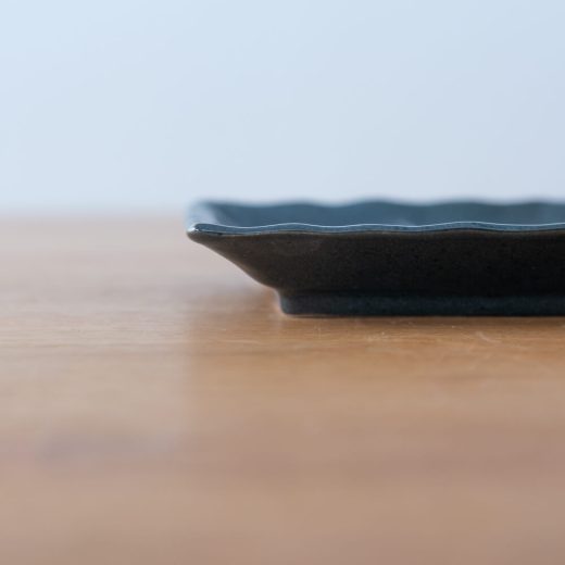 【WEB限定】天目白吹 一つ仕切 焼物皿 -器市-