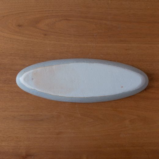 【WEB限定】粉引 焼き物トレー 楕円太長皿 -器市-