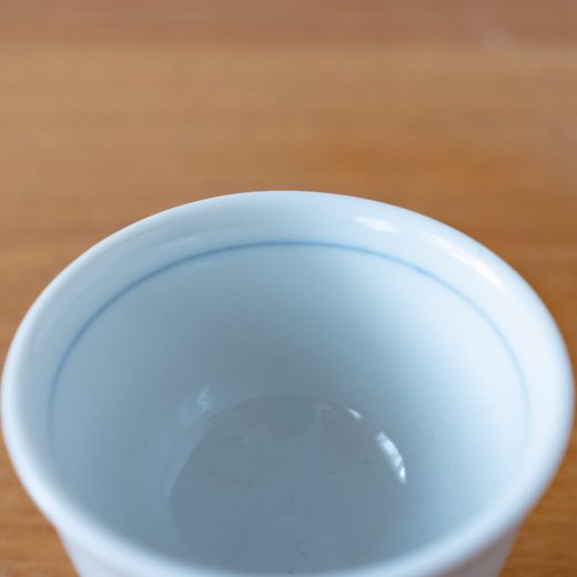 白磁ライン スタンドカップ