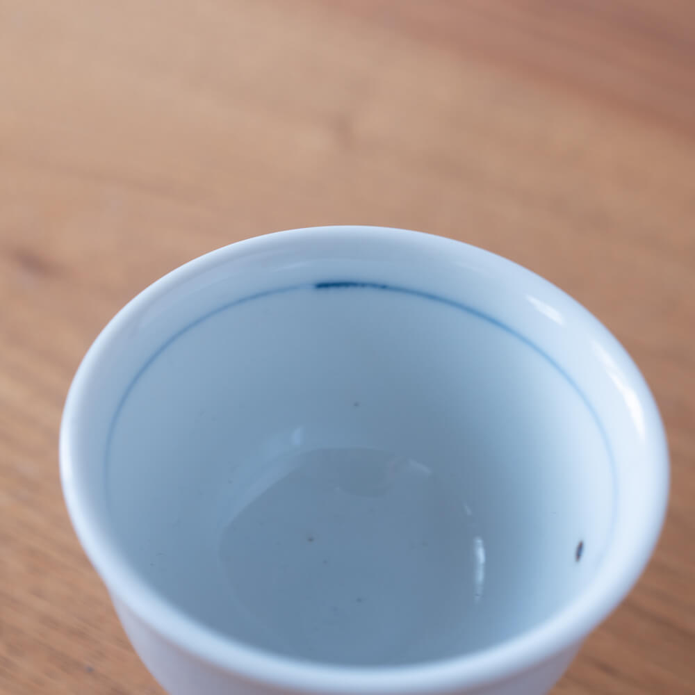 白磁ライン スタンドカップ