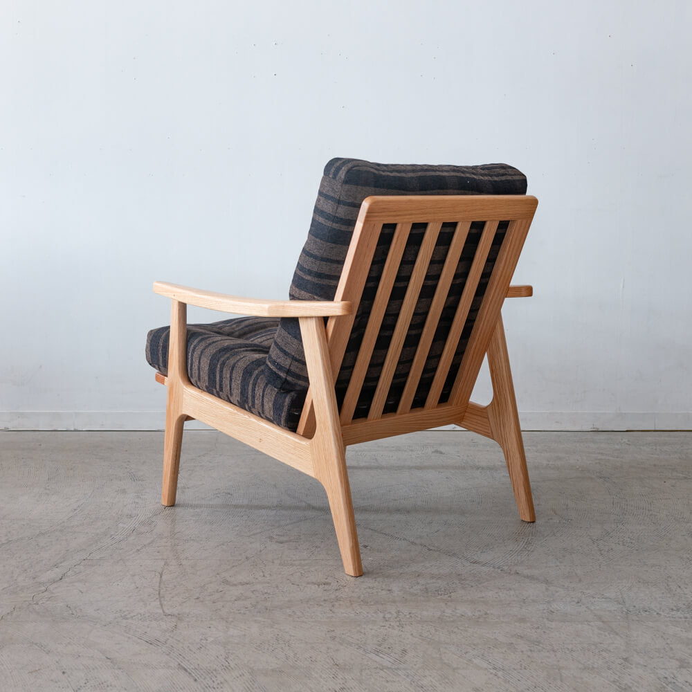【MARUNIフェア限定色対応】MARUNI60 フレームチェア ハイバック1シーター(両肘)