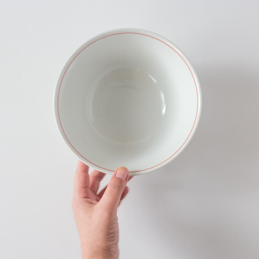 【WEB限定】二色十草 反型6寸ラーメン丼 R/B -器市-
