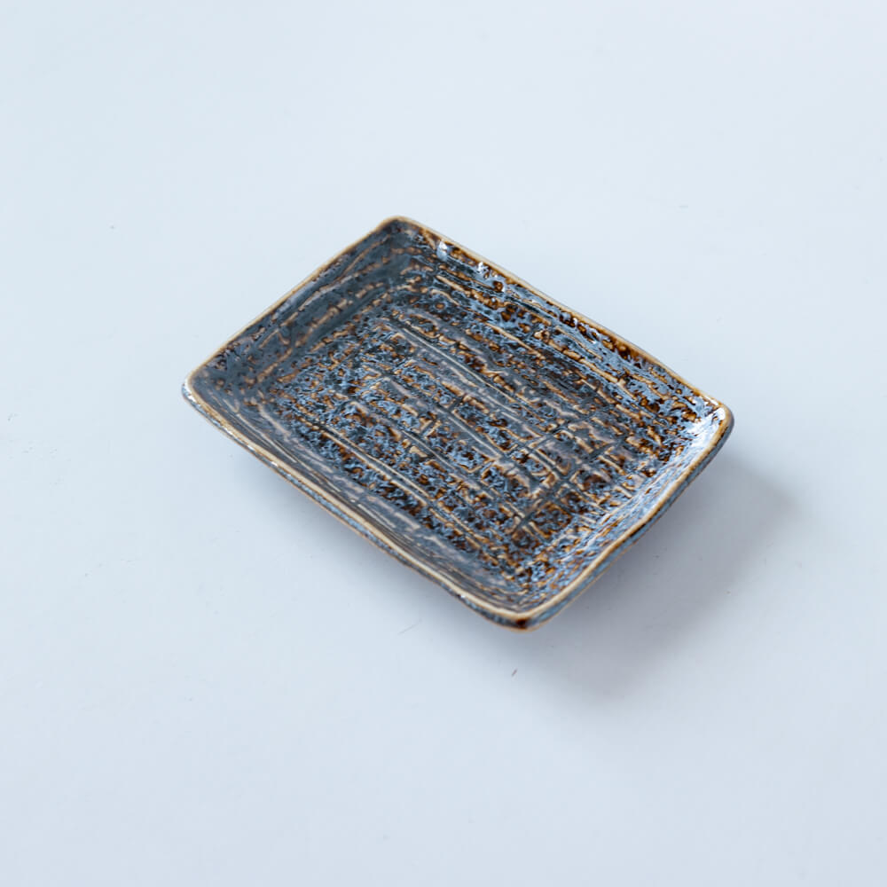【WEB限定】結晶いぶし のり皿 -器市-