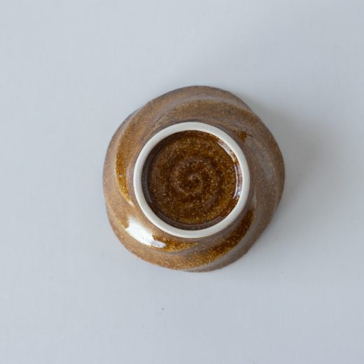 【WEB限定】アメ 梅型3寸鉢 -器市-