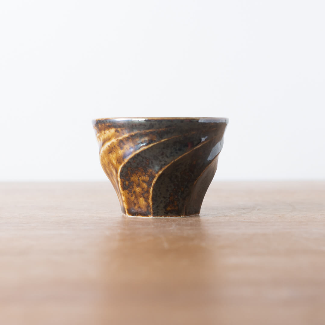 【WEB限定】色釉茶イラボ LB型そば猪口 -器市-