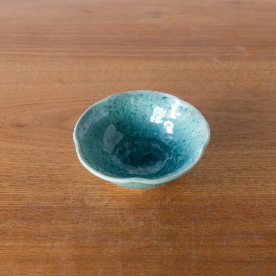 【WEB限定】トルコ 花型小鉢 -器市-