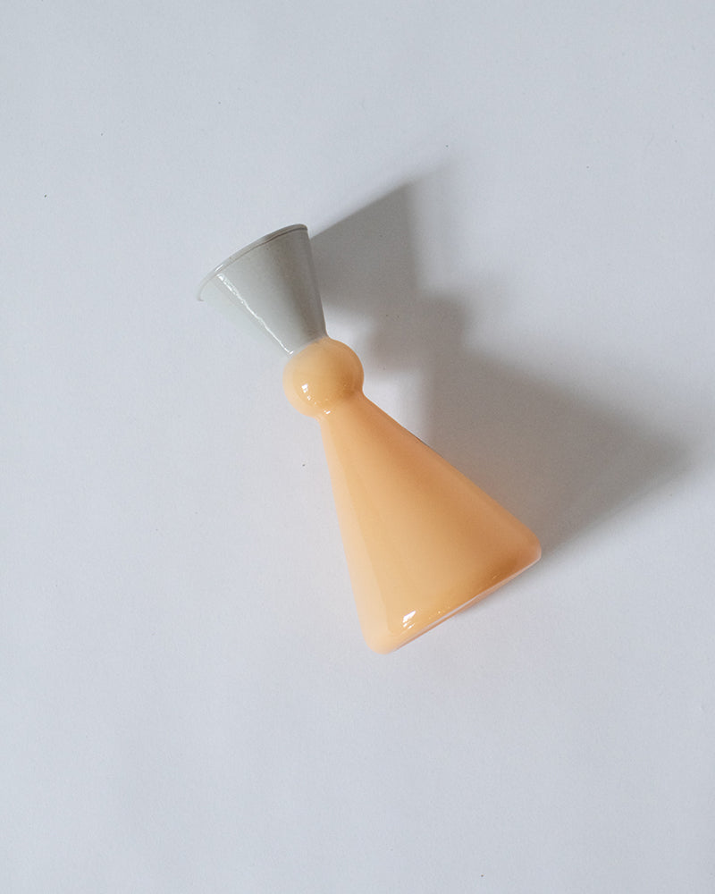 MINI VASE -TWO TONE-【Gray×Orange】