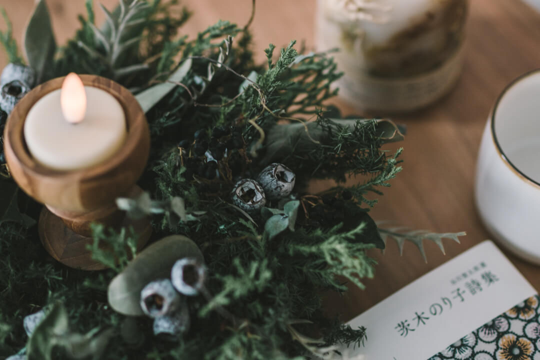 Christmas Wreath Workshop  針葉樹と木の実でつくる クリスマスリース