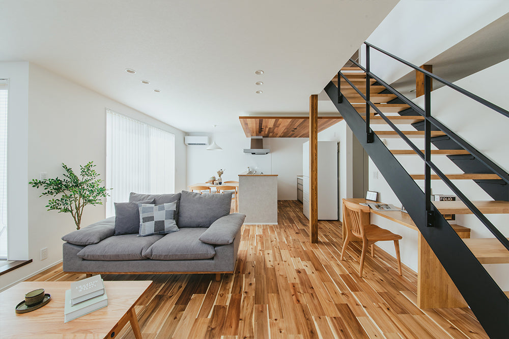 自然と調和するナチュラル空間｜ONE’S HOME様 有玉西モデルハウス コーディネート事例