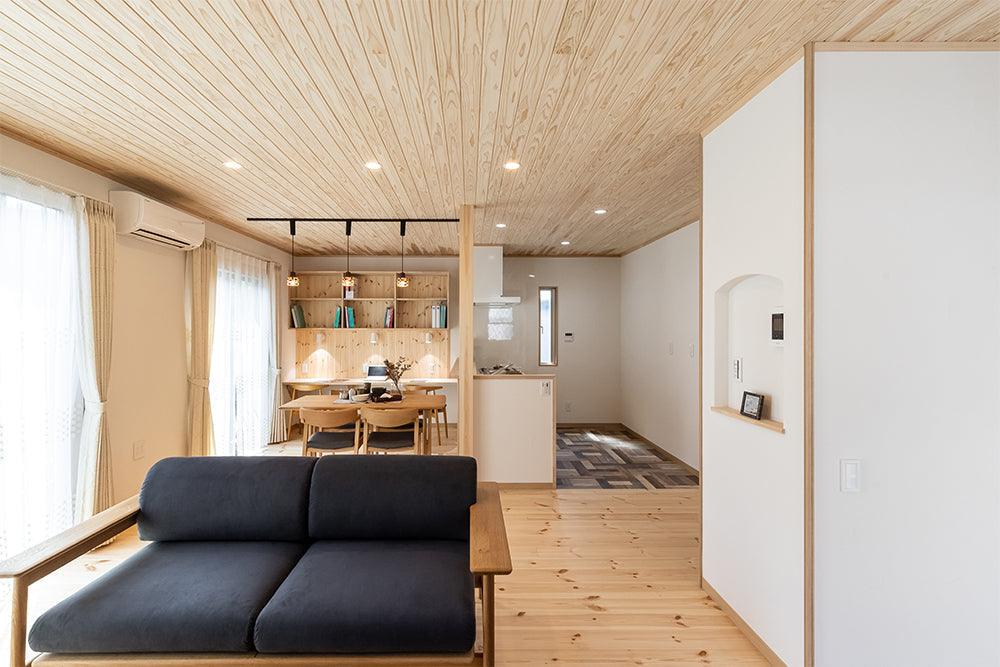 ナチュラルインテリアで作る優しい空間｜住まいるコーポレーション様のコーディネート事例