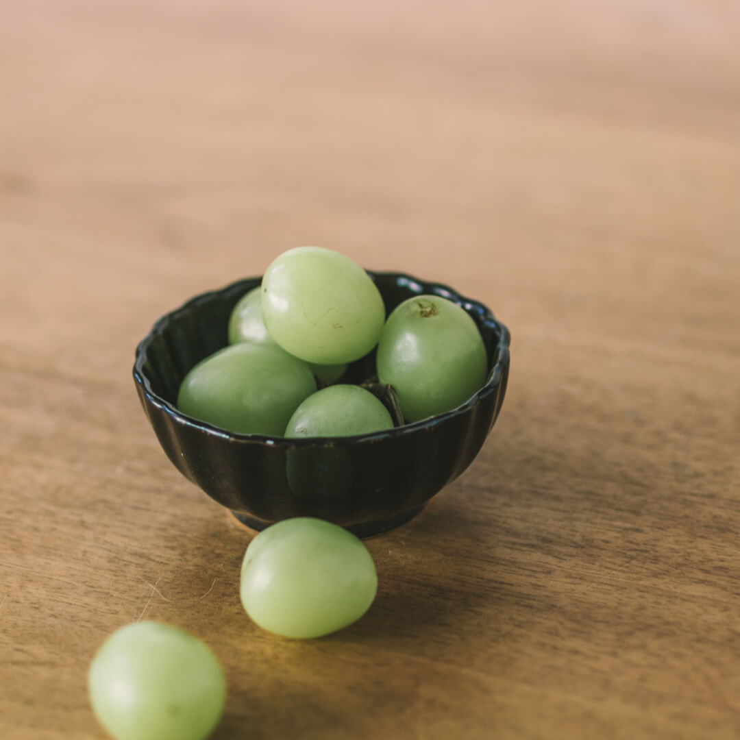 【WEB限定】しのぎ菊型小鉢 藍 -器市-