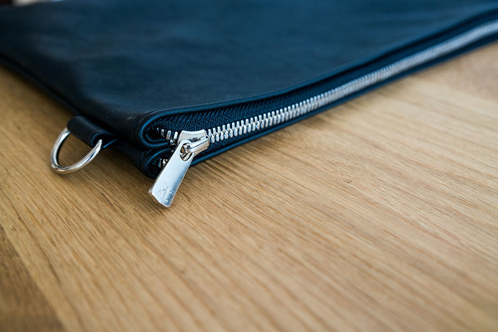イタリアンレザー　ハンドバッグ【シルバー】　cocochi original
