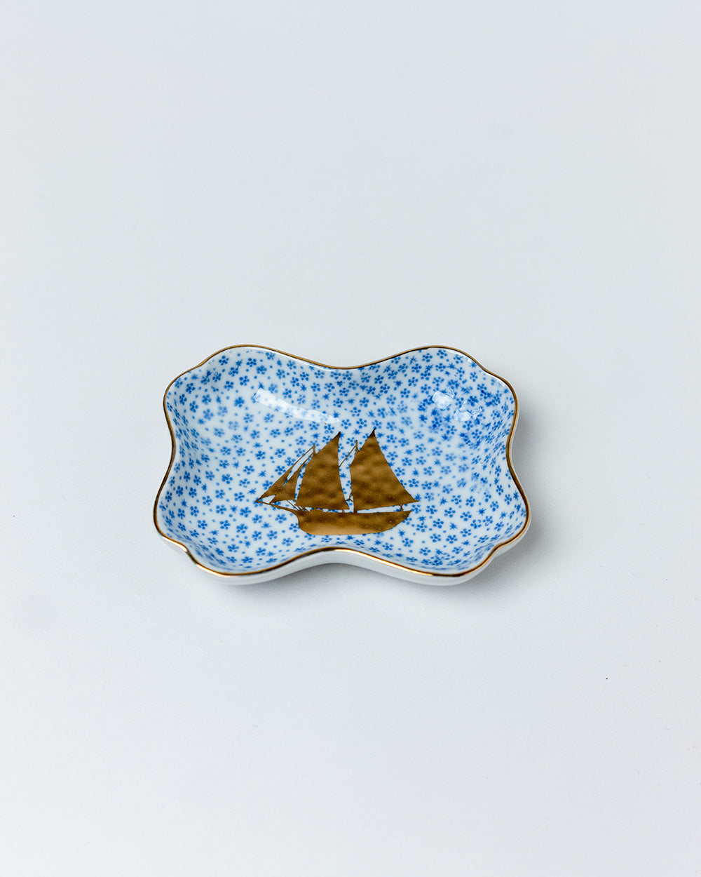 MAME 小紋糸巻形皿