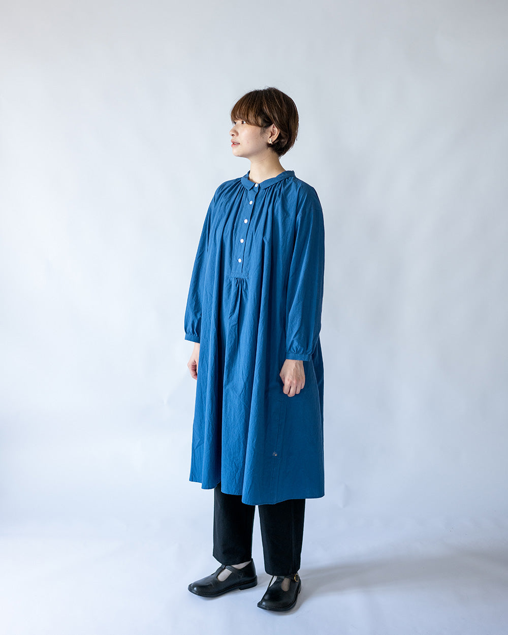 コードレーンワンピースwide（オーシャンブルー）【レディス】U201w