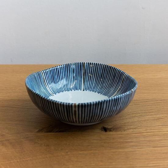 【WEB限定】染十草 三角4.5鉢 -器市-