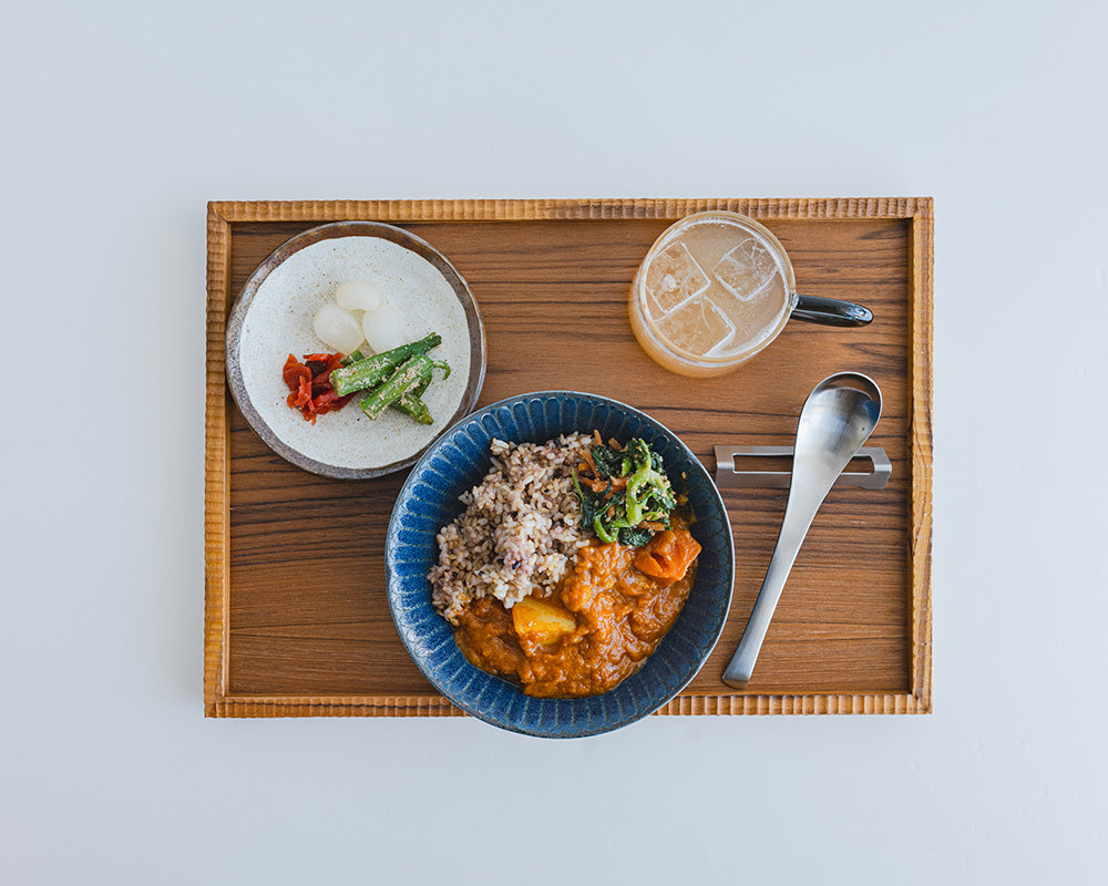 野菜ごろごろひよこ豆のチキンカレー