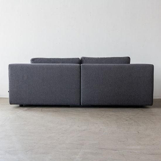 ［現品SALE］MARUICHI GRESソファ 2140 背クッション×2 / 張地E197（F399付属）ソファ替えカバー付き 生地 F399