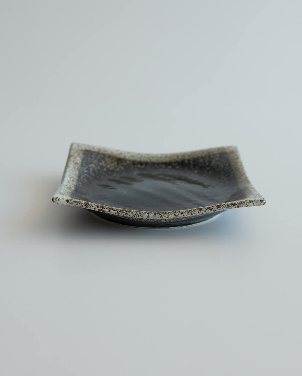 油滴湖水 手引き正角4.5皿
