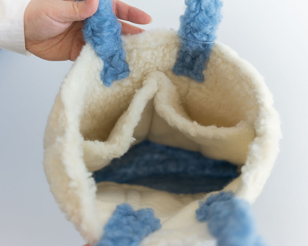 ［WOOLLUXE PRODUCTS］ボア デイリートート