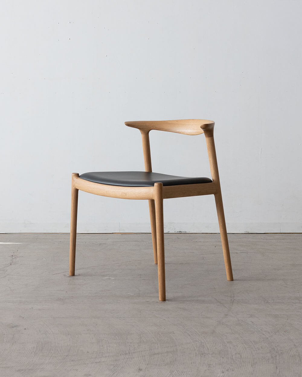 ［現品SALE］BRIDGE ダイニング5点セット 160 (NA)  ホワイトオーク無垢材 / オイル塗装【工具不要 組み立てオプション付き】