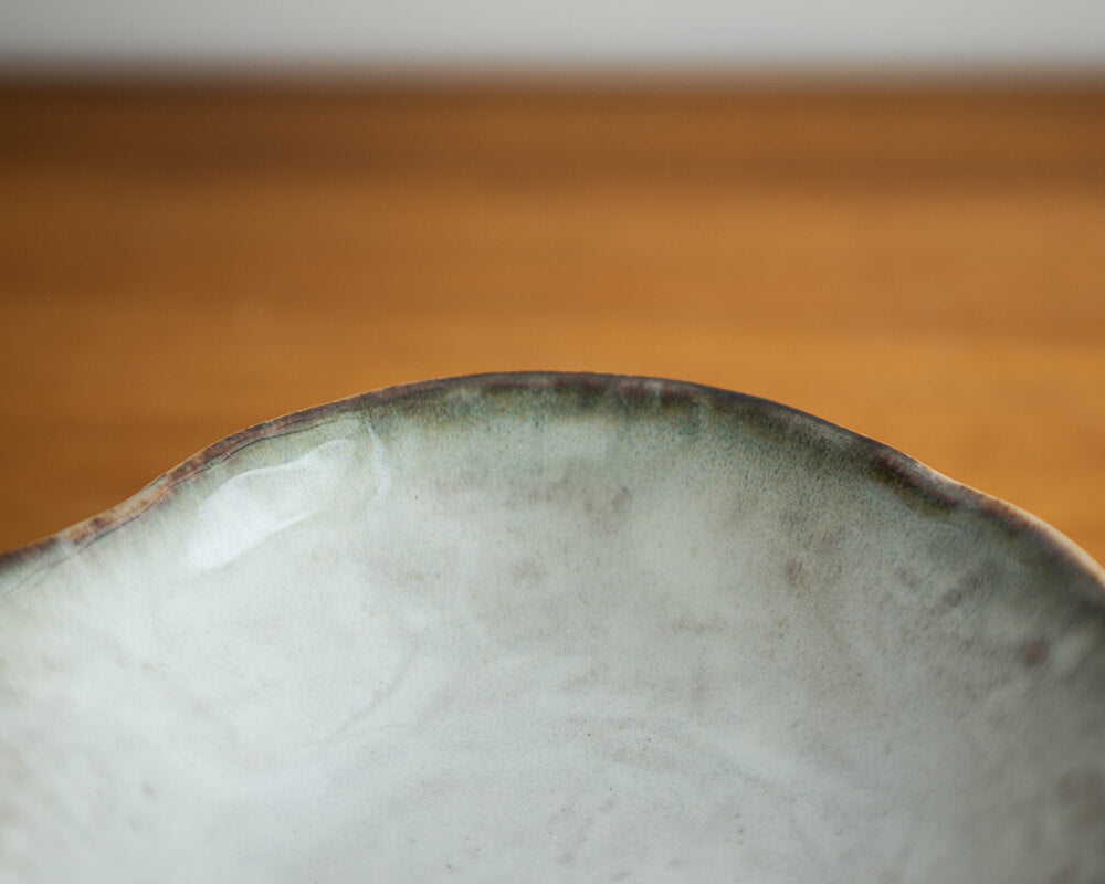 白均窯 手捻り呑水
