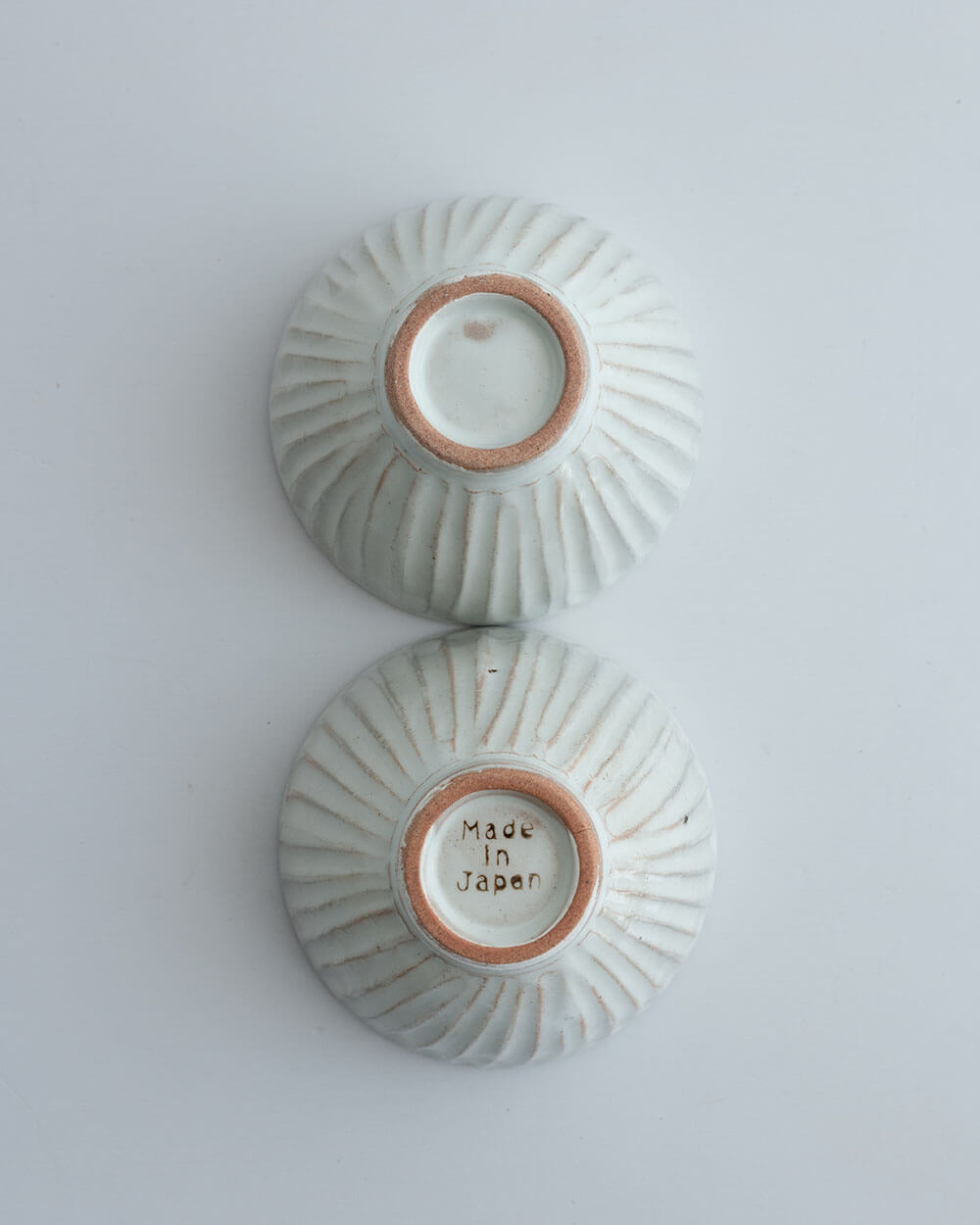 ソギ茶碗 白